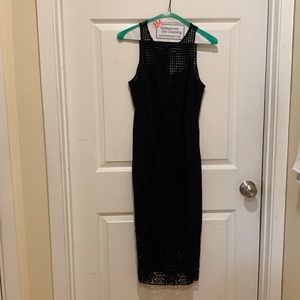 White House Black Market Black Dress Size 0